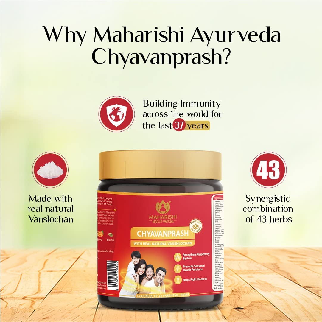 Maharishi Ayurveda Organic Ashwagandha | 100% Organic| General Wellness Tablets| Rejuvenates Mind & Body | Made with Pure Herbs | 120 Tablets (Pack of 2)