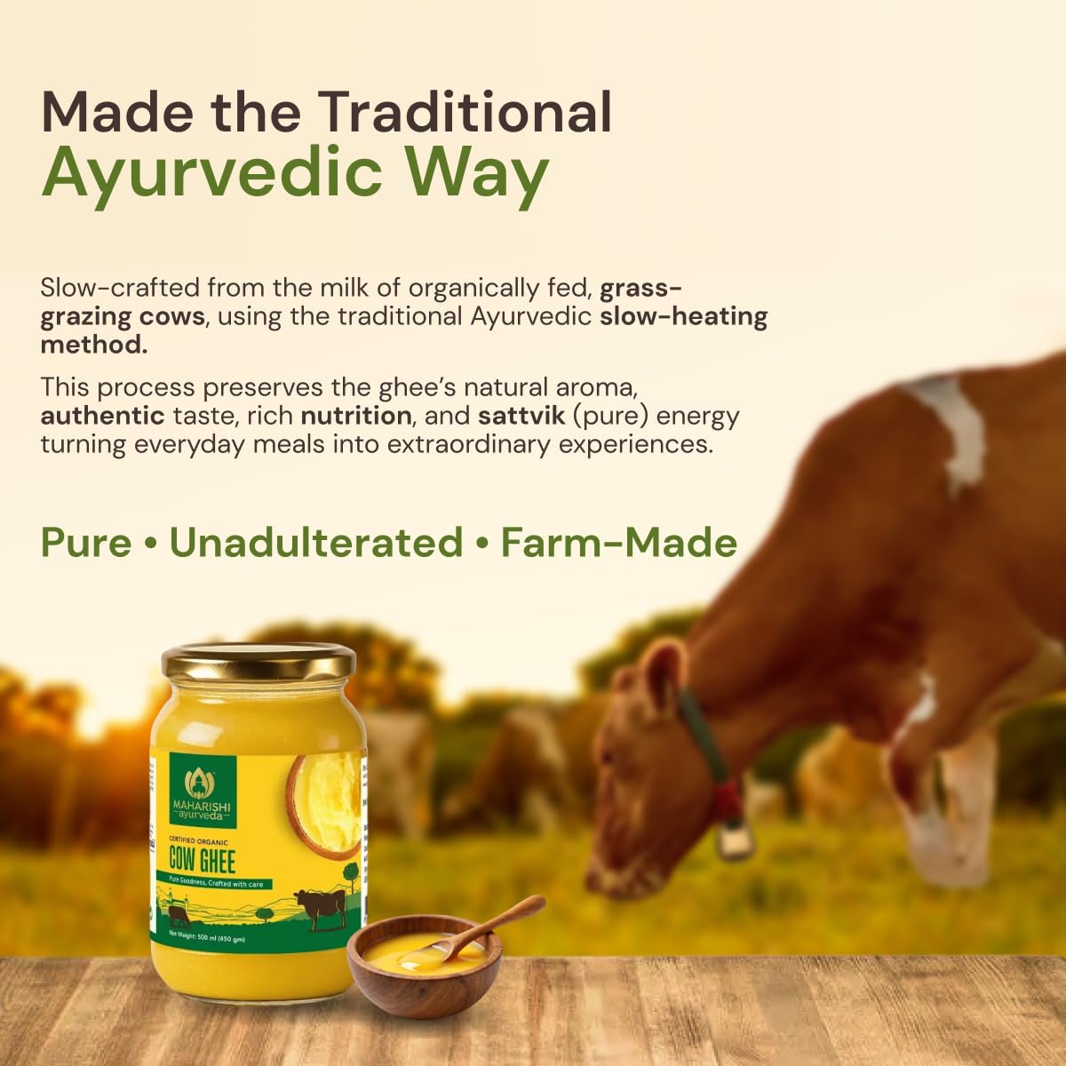 Maharishi Ayurveda Organic Ashwagandha | 100% Organic| General Wellness Tablets| Rejuvenates Mind & Body | Made with Pure Herbs | 120 Tablets (Pack of 2)