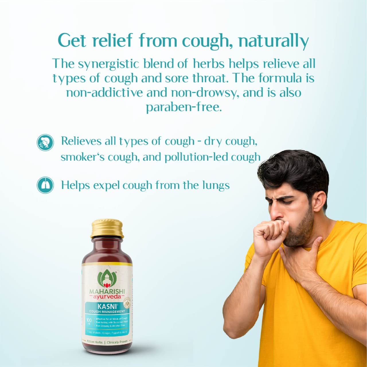 Maharishi Ayurveda Organic Ashwagandha | 100% Organic| General Wellness Tablets| Rejuvenates Mind & Body | Made with Pure Herbs | 120 Tablets (Pack of 2)