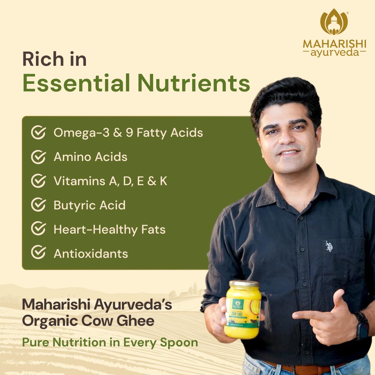 Maharishi Ayurveda Organic Ashwagandha | 100% Organic| General Wellness Tablets| Rejuvenates Mind & Body | Made with Pure Herbs | 120 Tablets (Pack of 2)