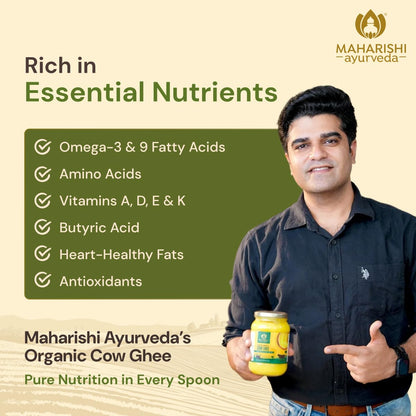 Maharishi Ayurveda Organic Ashwagandha | 100% Organic| General Wellness Tablets| Rejuvenates Mind & Body | Made with Pure Herbs | 120 Tablets (Pack of 2)