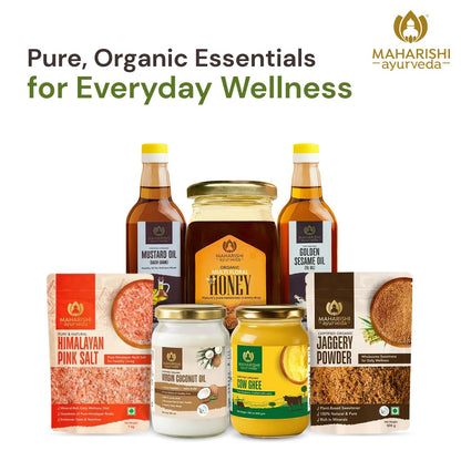 Maharishi Ayurveda Organic Ashwagandha | 100% Organic| General Wellness Tablets| Rejuvenates Mind & Body | Made with Pure Herbs | 120 Tablets (Pack of 2)