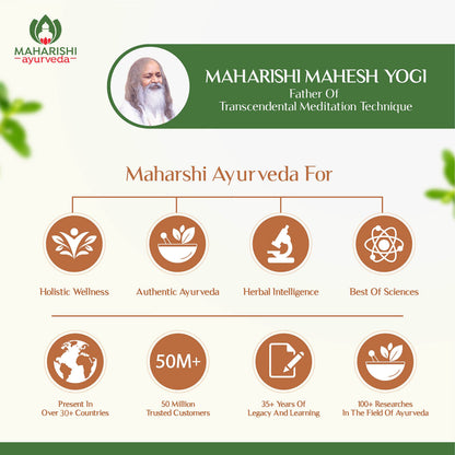 Maharishi Ayurveda Organic Ashwagandha | 100% Organic| General Wellness Tablets| Rejuvenates Mind & Body | Made with Pure Herbs | 120 Tablets (Pack of 2)